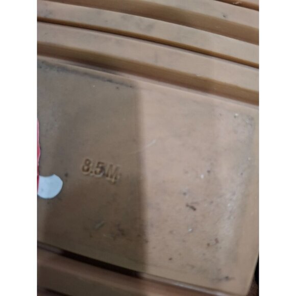 NWOB Jack Rogers Monica Double Knot Black Suede Platform Slide Sandals/Sz. 8.5M - Picture 8 of 9